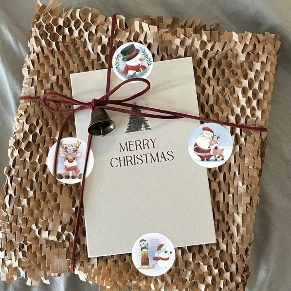 Holiday Assorted Stickers 1" - 500 Count NIP - Picture 5 of 5